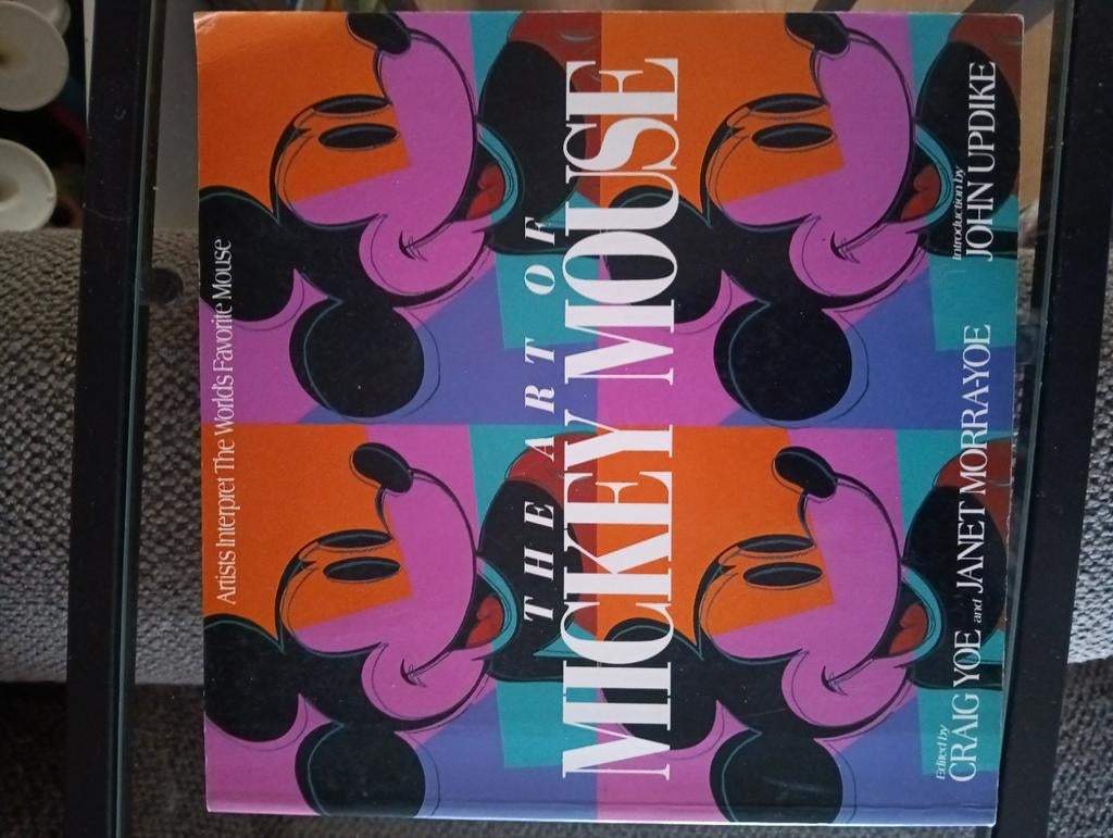 Kunst boek Mickey Mouse eerste druk The art of Mickey Mouse, Ophalen of Verzenden, Gelezen