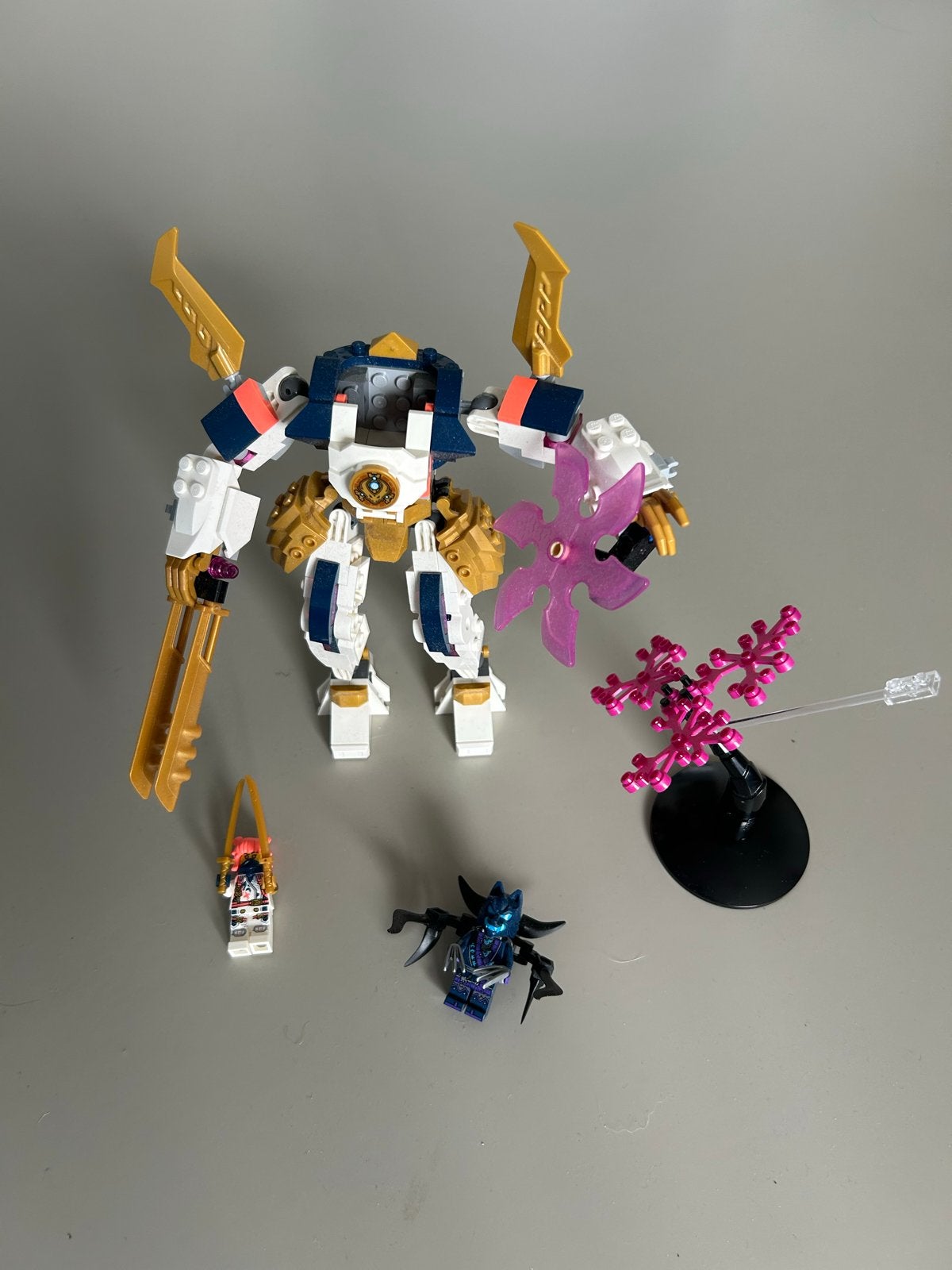 LEGO Ninjago 71807 Sora's Tech Mecha - Zo goed als nieuw, Lego, Ophalen of Verzenden, Zo goed als nieuw, Compleet
