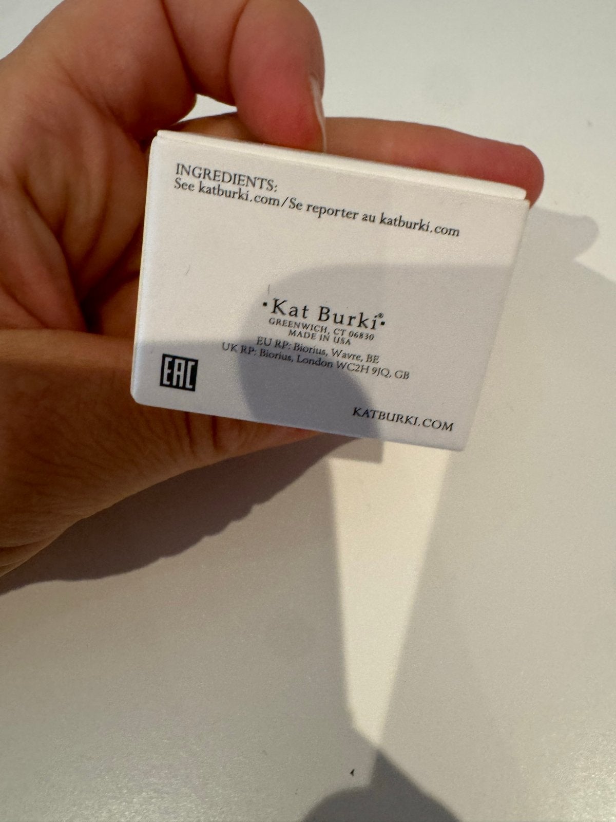 Kat Burki Renewal Bio-Correcting Face Crème 5ml, Ophalen of Verzenden, Nieuw, Gehele gezicht, Verzorging