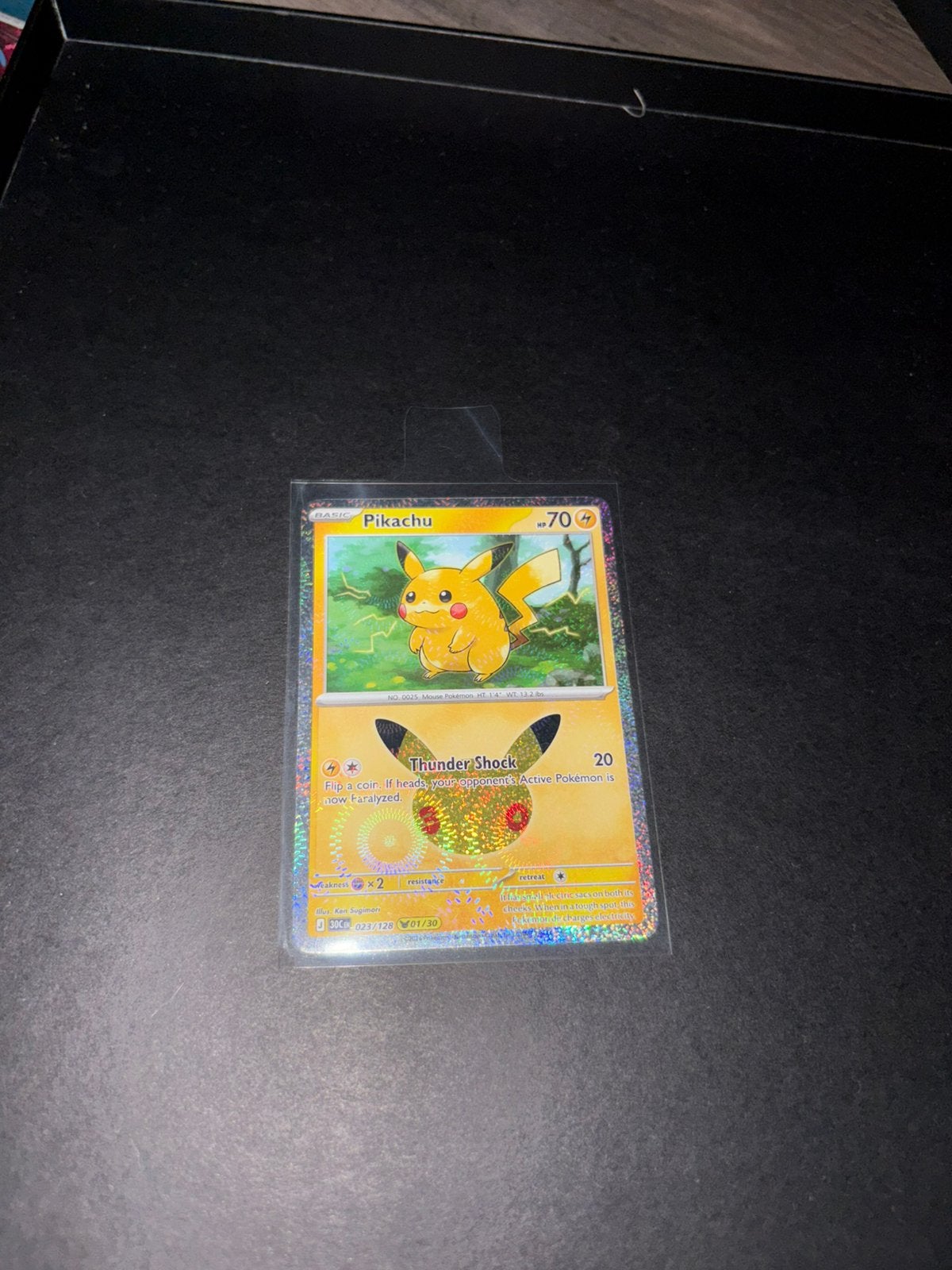 Pikachu 30th, Ophalen of Verzenden, Zo goed als nieuw