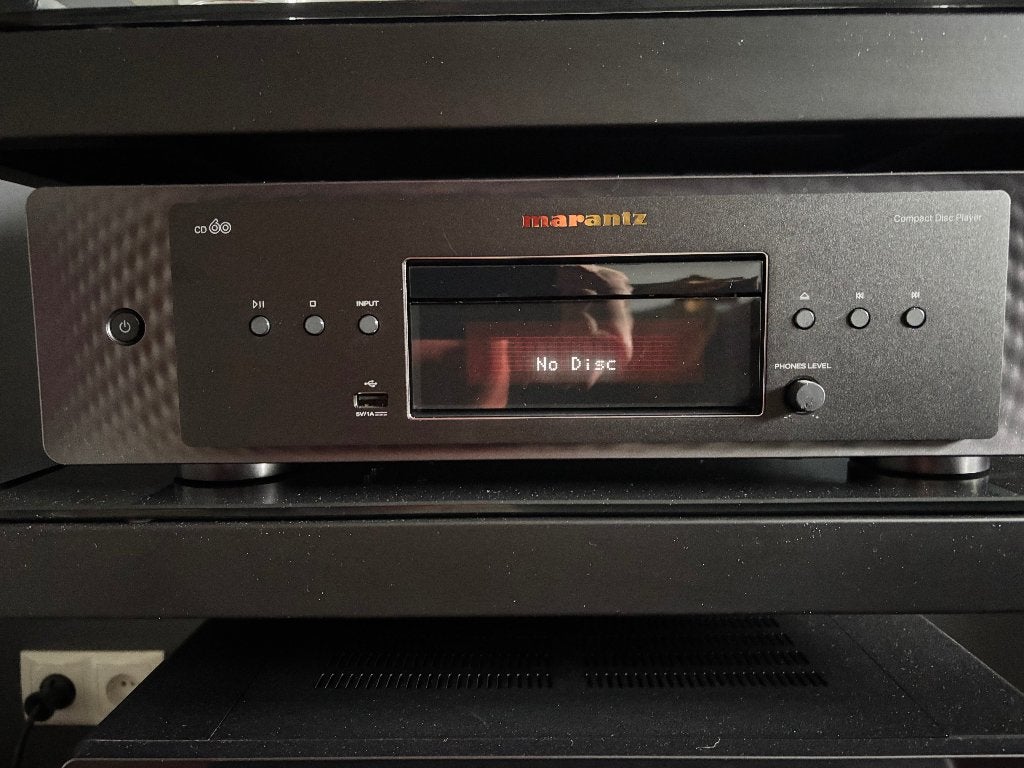 Marantz CD60 CD speler zwart, Ophalen of Verzenden, Zo goed als nieuw, Marantz