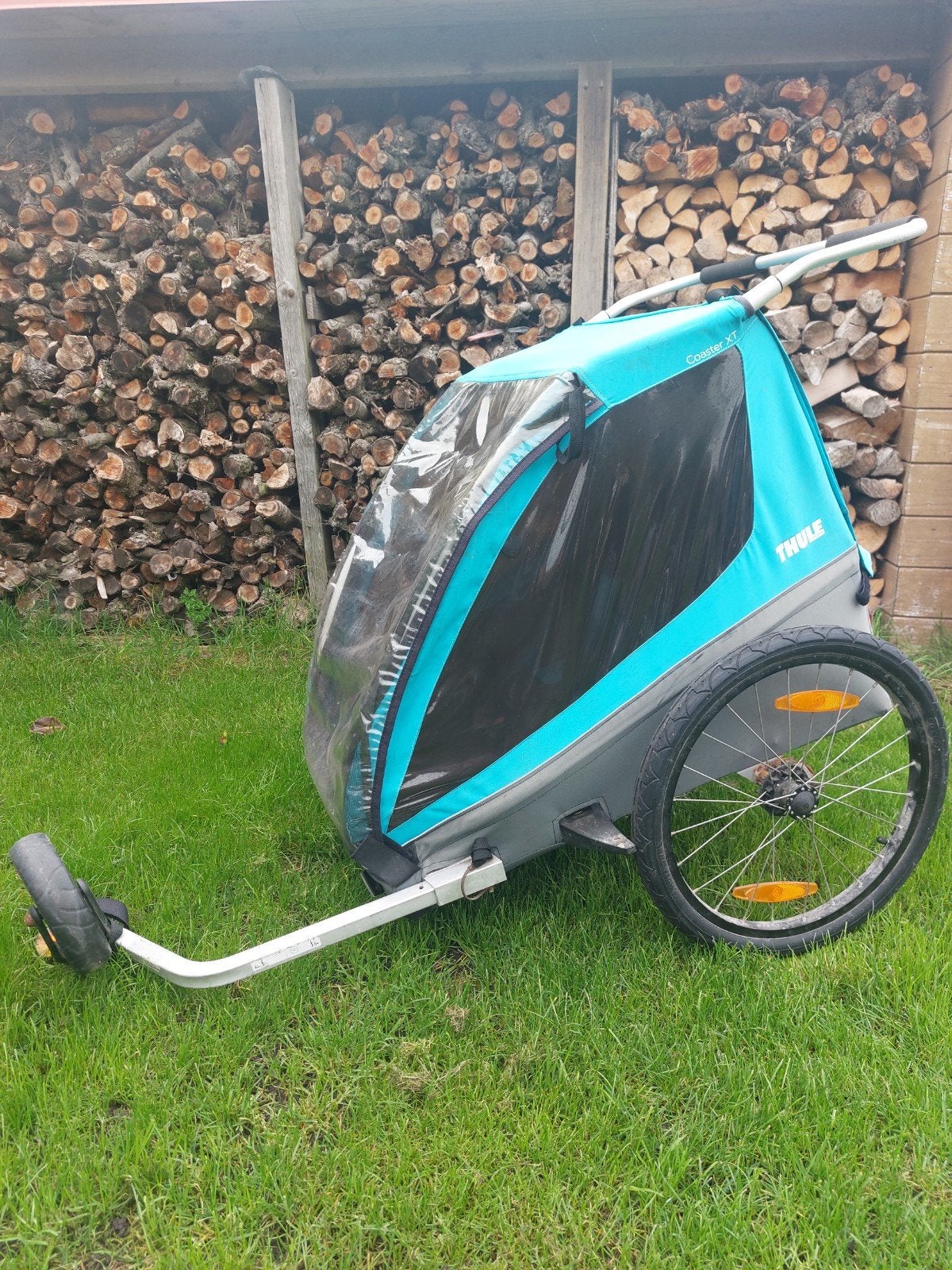 Thule Coaster XT fietskar - Gebruikt, inklapbaar, Ophalen, Gebruikt, Opvouwbaar, 40 tot 60 kg