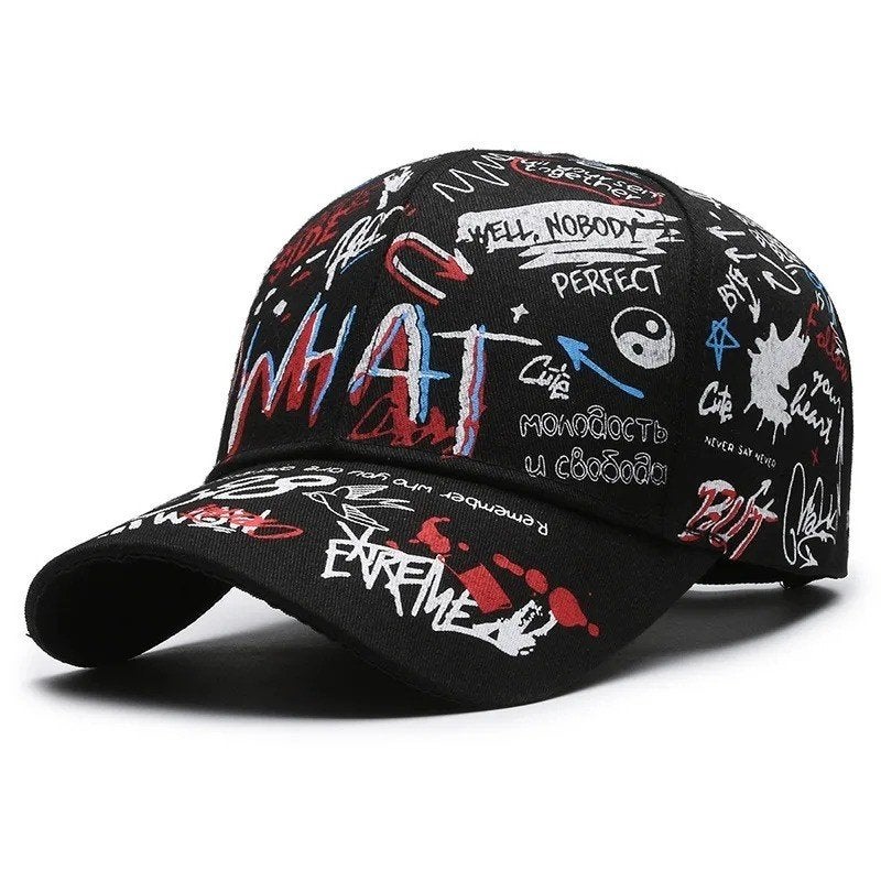 Graffiti stijl Vintage Baseball Cap, Ophalen of Verzenden, Nieuw