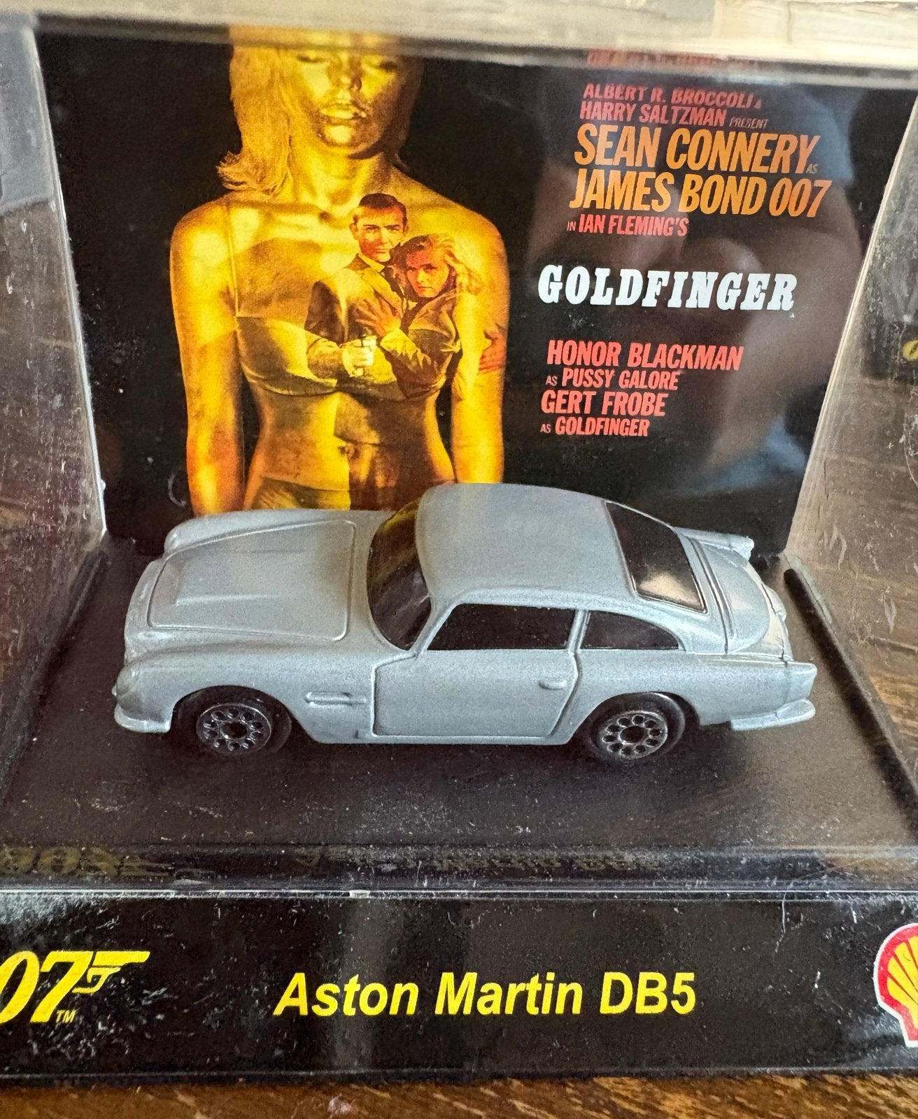 James Bond 007 Goldfinger Aston Martin DB5 modelauto, Ophalen of Verzenden, Nieuw, Auto, Overige merken