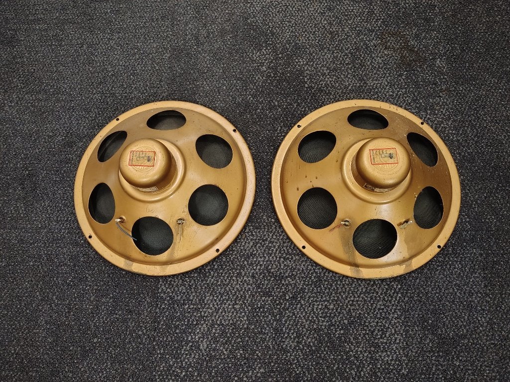 2x 12" Speakers Wurlitzer Lyric Console (1965) jukebox, Verzamelen, Automaten | Jukeboxen, Verzenden, Gebruikt, 1950 tot 1960