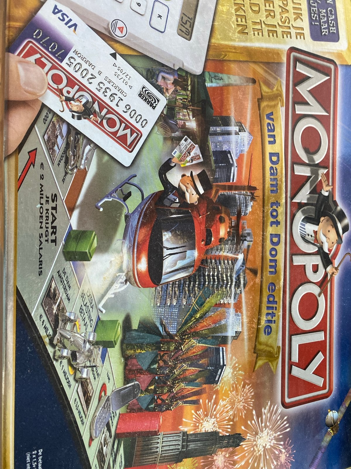 Monopoly van Dam tot Dom editie - Compleet gezelschapsspel, Drie of vier spelers, Ophalen of Verzenden, Zo goed als nieuw