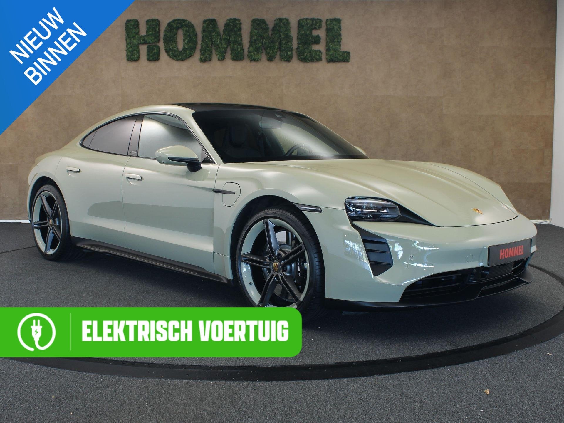 Porsche Taycan GTS HOCKENHEIMRING EDITION 93 kWh - UNIEKE GE, Auto's, Automaat, Stof, 4 stoelen, 504 km
