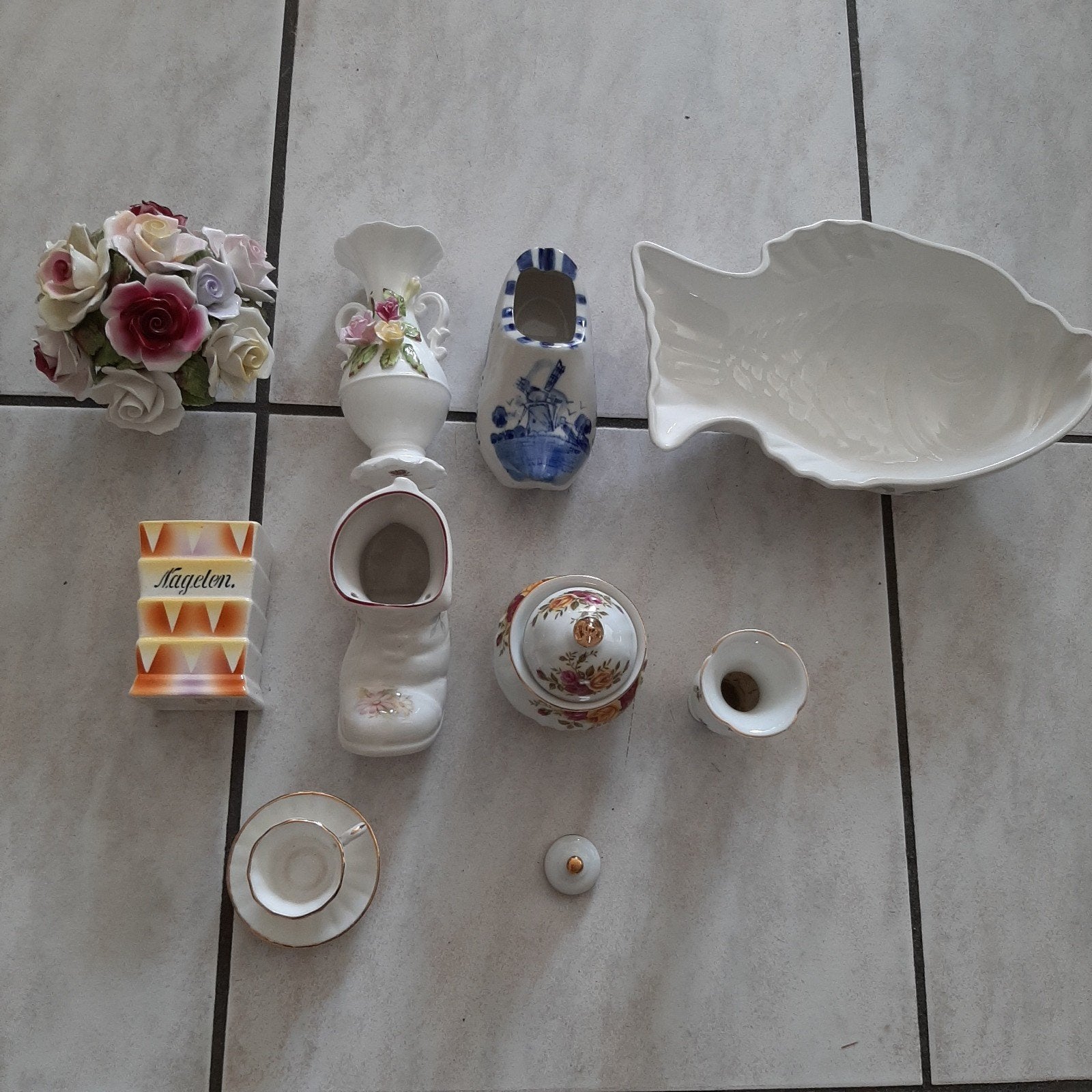 Porcelijn alles gemerkt ., Antiek en Kunst, Ophalen of Verzenden