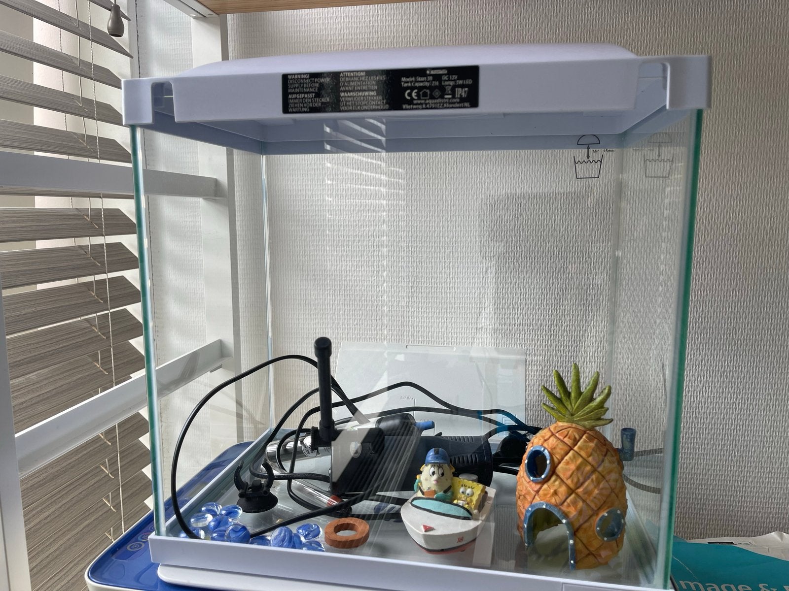 SuperFish Aquarium Start 30, Ophalen, Zo goed als nieuw, Leeg aquarium, Superfish