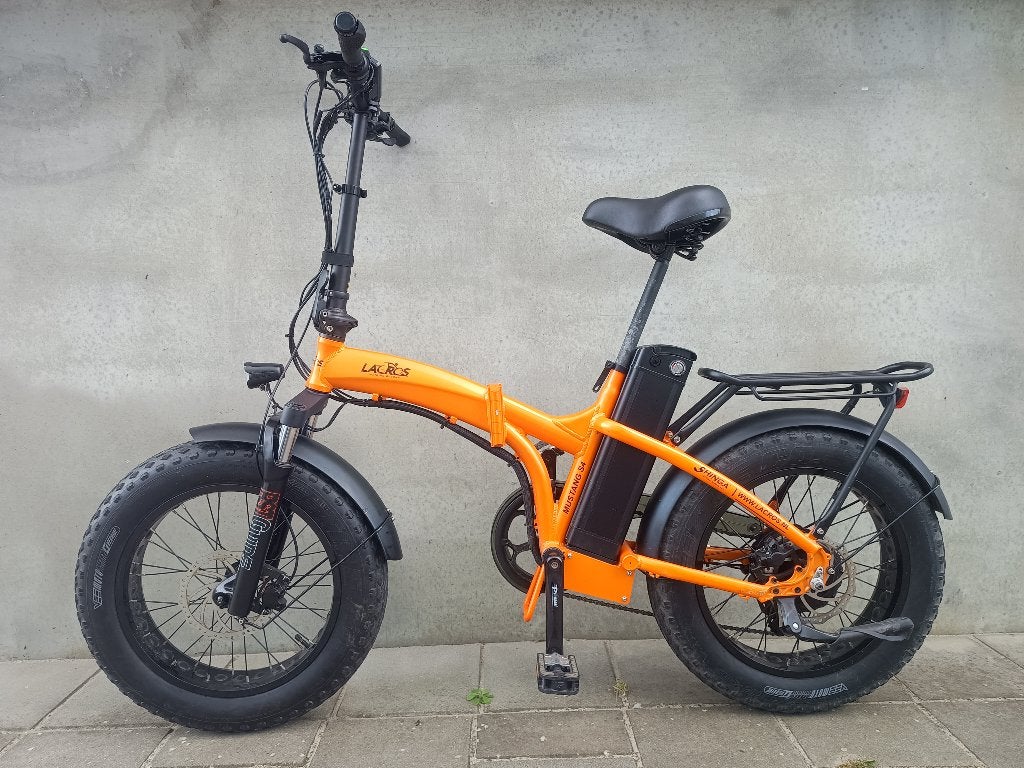 Lacros Mustang S4 M500, 48V 20Ah accu (960Wh) e. vouwfiets., Ophalen, 20 inch of meer, Versnellingen, Totaal opvouwbaar