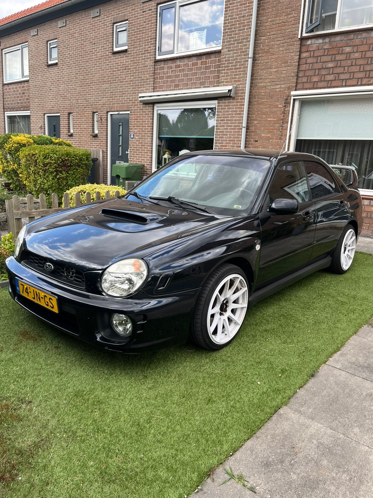 Subaru Impreza 2.0 Turbo WRX AWD 2002 Zwart, Auto's, Subaru, 1994 cc, 1340 kg, 4 cilinders, Zwart