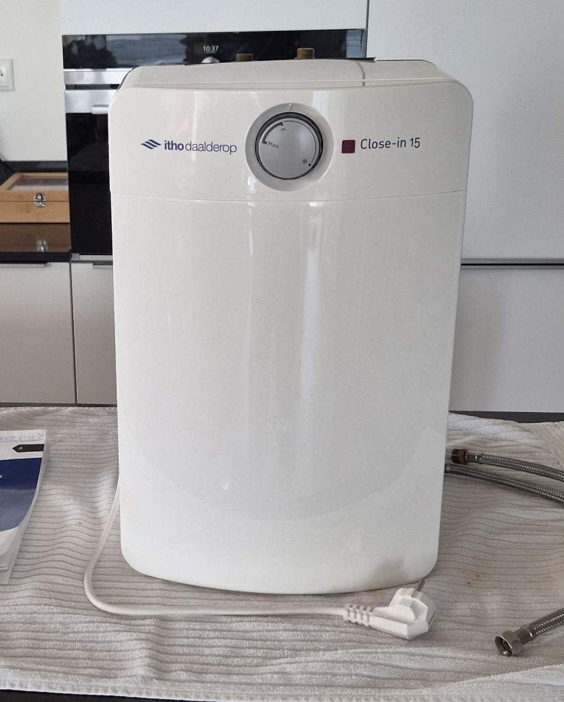 geiser en boilers, Minder dan 20 liter, Boiler, Ophalen of Verzenden, Minder dan 3 jaar oud