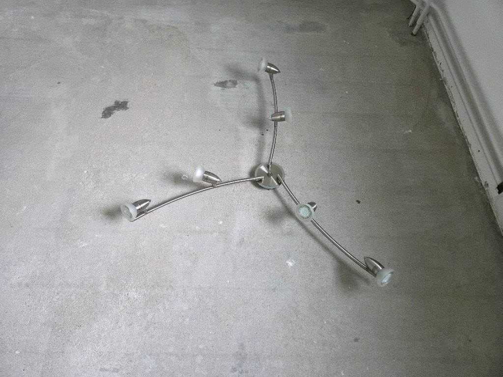 plafondlamp, Huis en Inrichting, Ophalen, Gebruikt