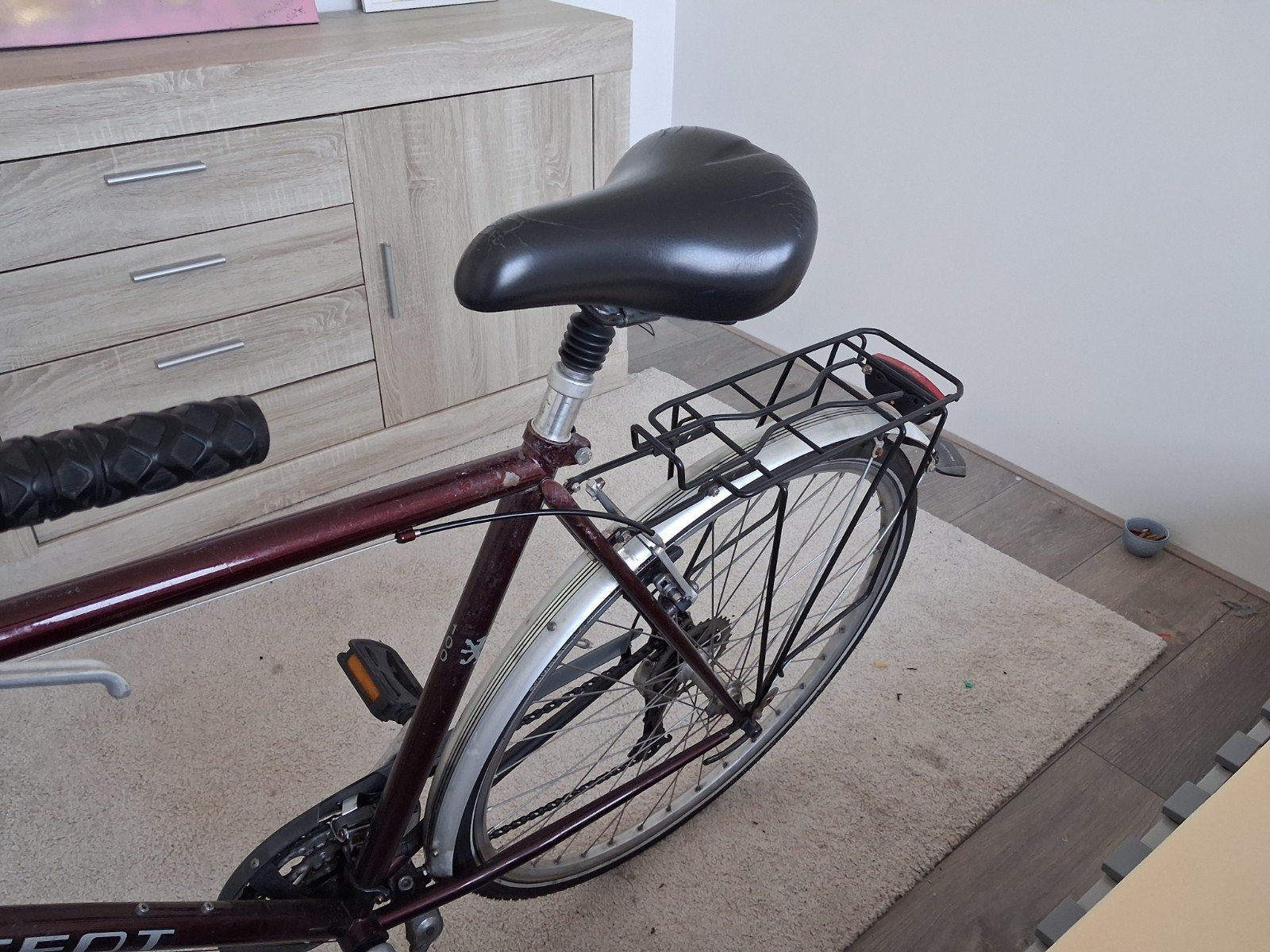 Nette Peugeot fiets, recent onderhoud gehad, Ophalen of Verzenden
