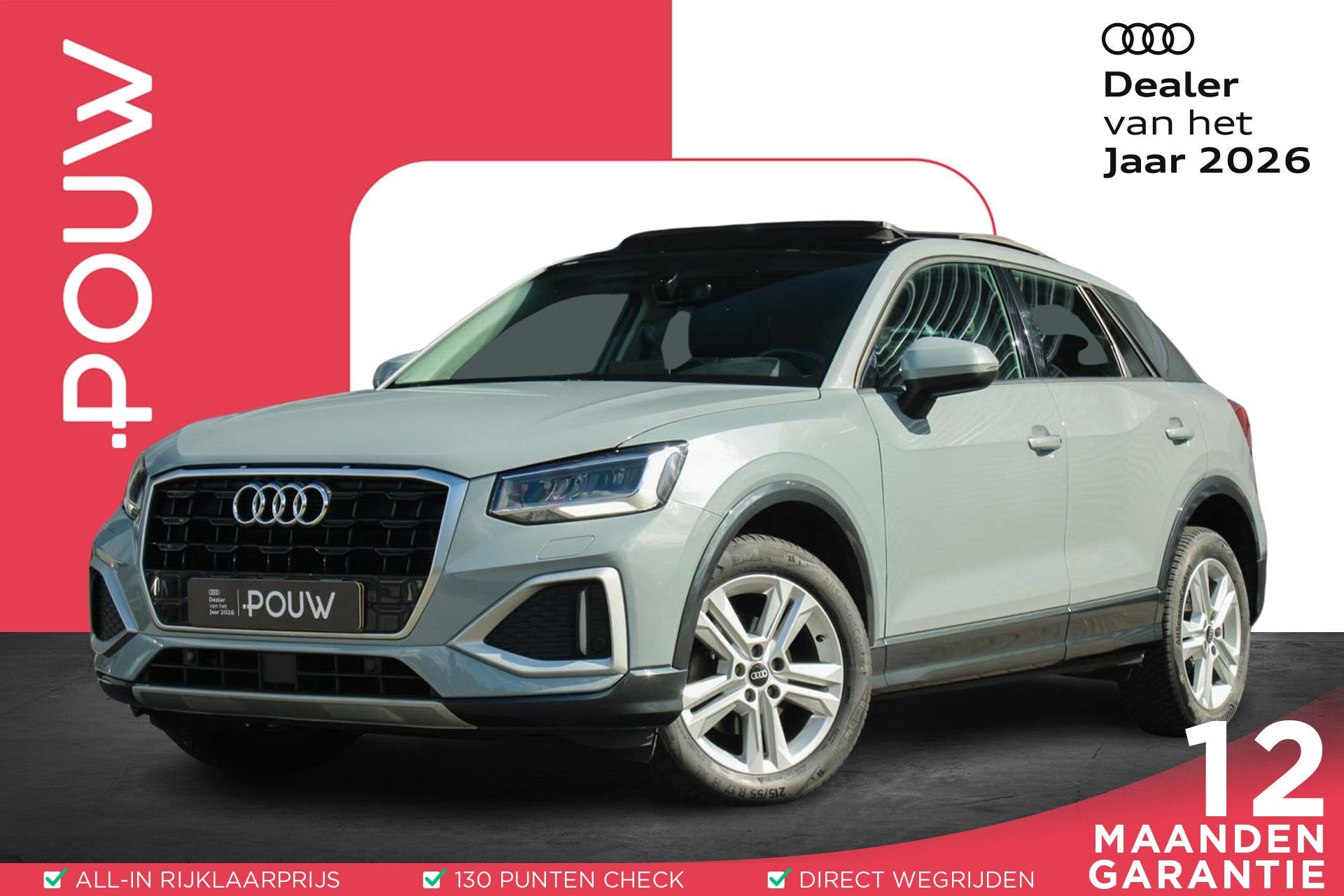 Audi Q2 30 TFSI 110pk Business Edition | Panoramadak | Bang, Auto's, Voorwielaandrijving, 12 maanden, Gebruikt, Bedrijf