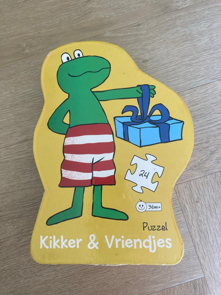 Kikker & Vriendjes Puzzel (24 stukjes), Ophalen, 10 tot 50 stukjes, Gebruikt, 2 tot 4 jaar