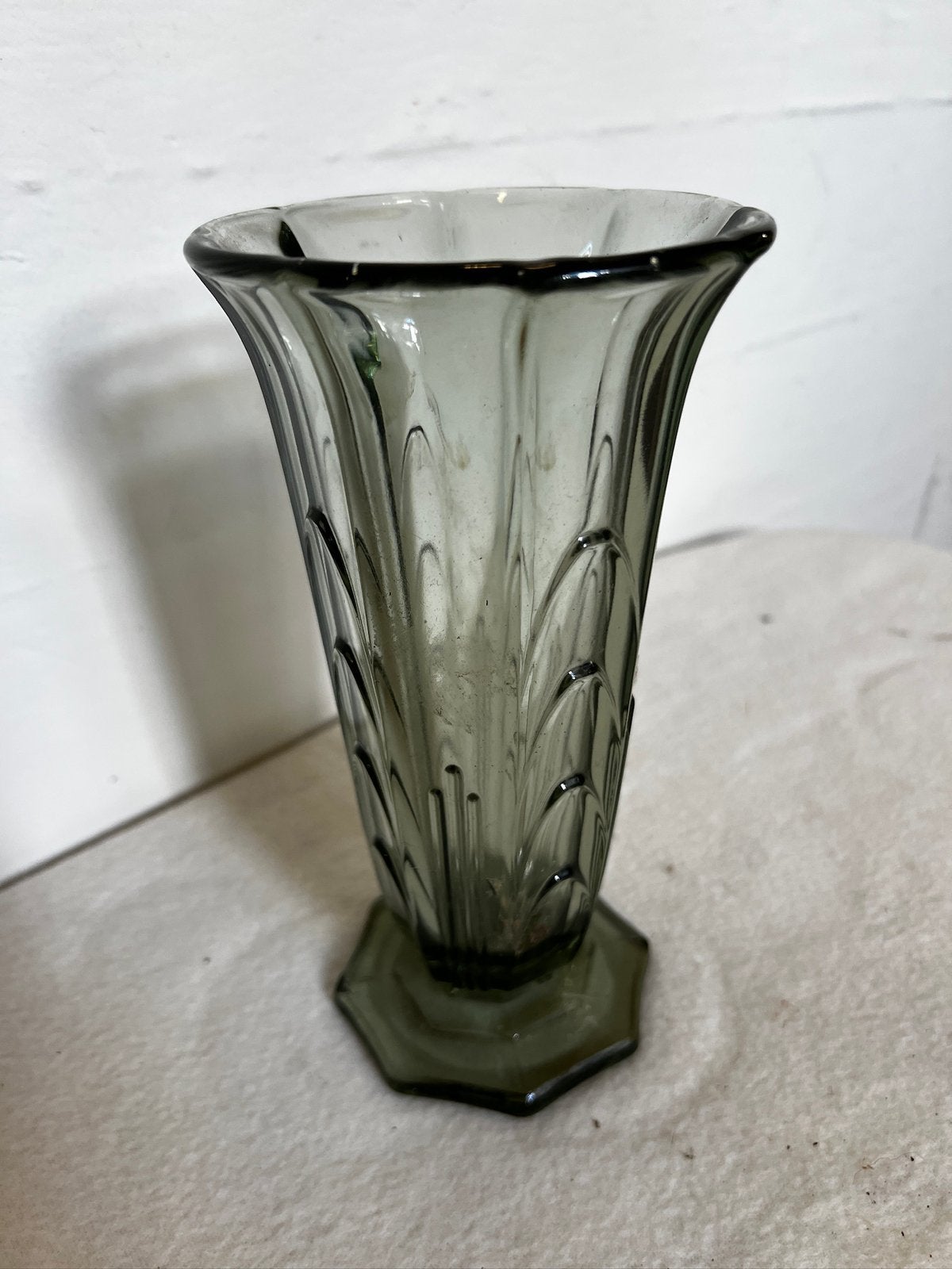 Art Deco vaas Luxval van Val Saint Lambert, Antiek en Kunst, Ophalen of Verzenden