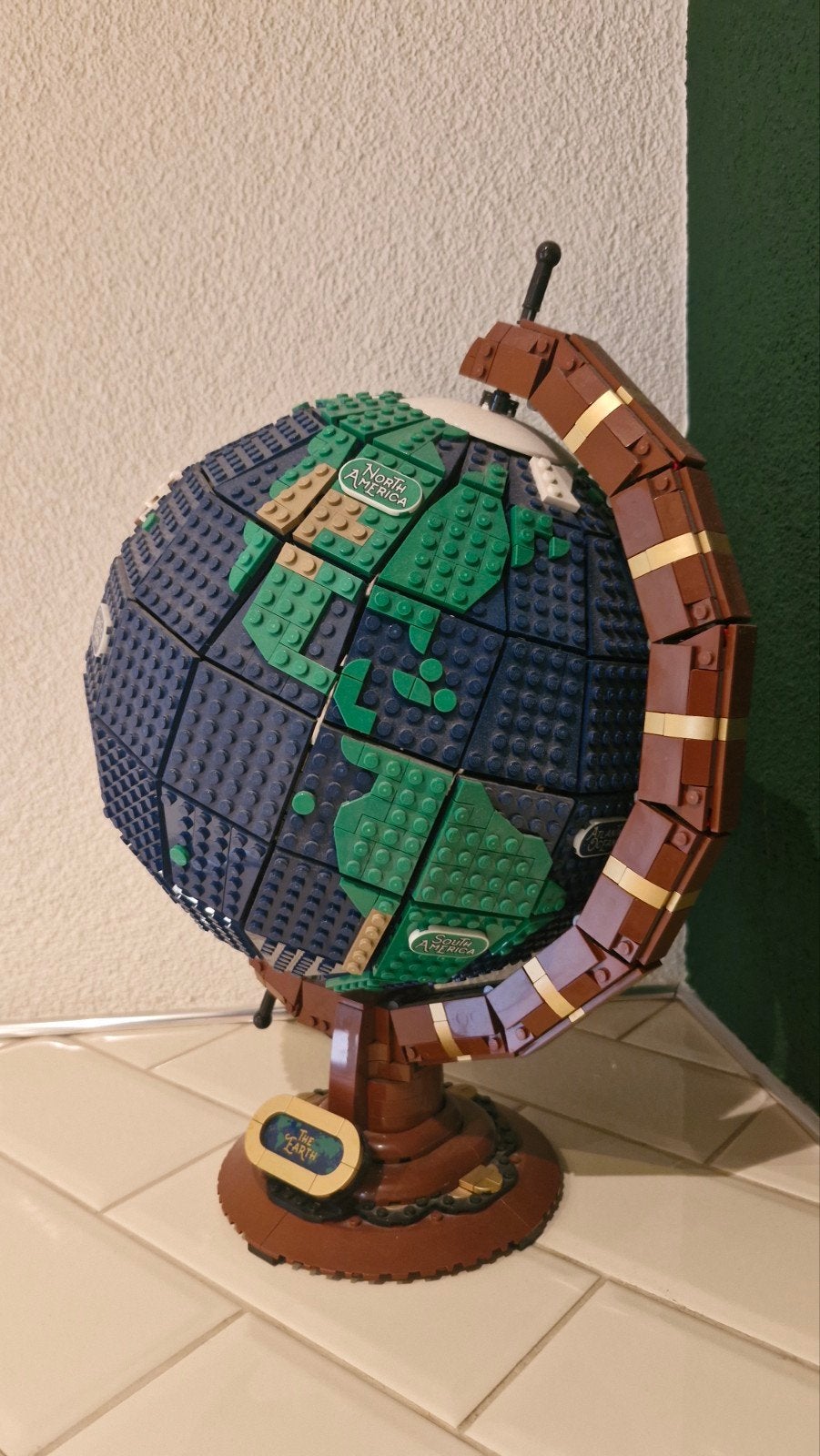 LEGO Ideas De Wereldbol (21332), Ophalen of Verzenden, Zo goed als nieuw, Overige merken