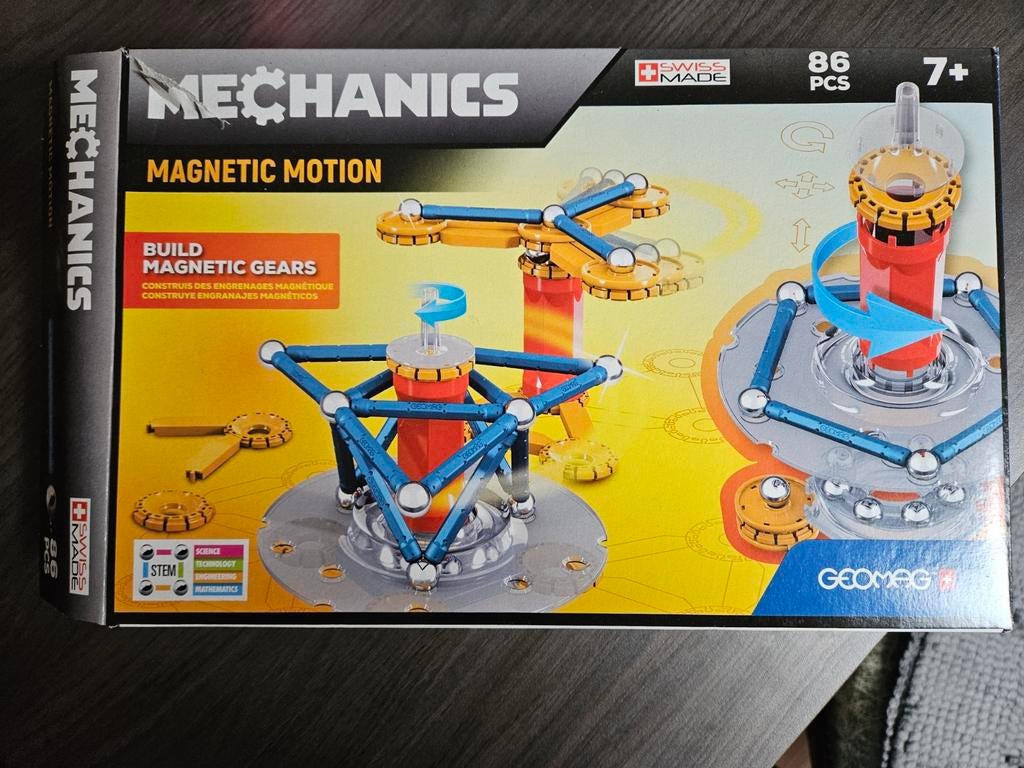 Geomag // Mechanics magnetic motion STEM, Ophalen of Verzenden, Zo goed als nieuw, Bouwen