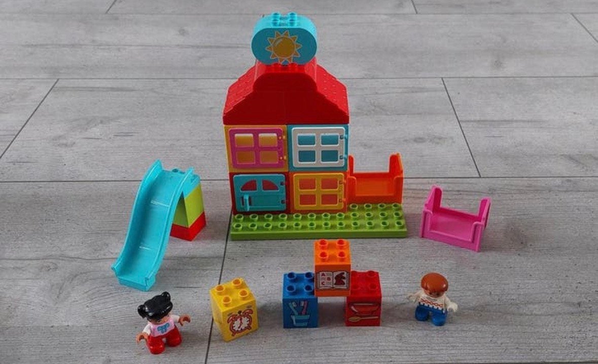 Duplo Mijn Eerste Speelhuis., Kinderen en Baby's, Ophalen of Verzenden, Zo goed als nieuw, Duplo