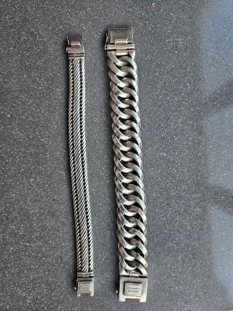 Buddha to buddha, Ophalen of Verzenden, Zo goed als nieuw, Zilver, Zilver