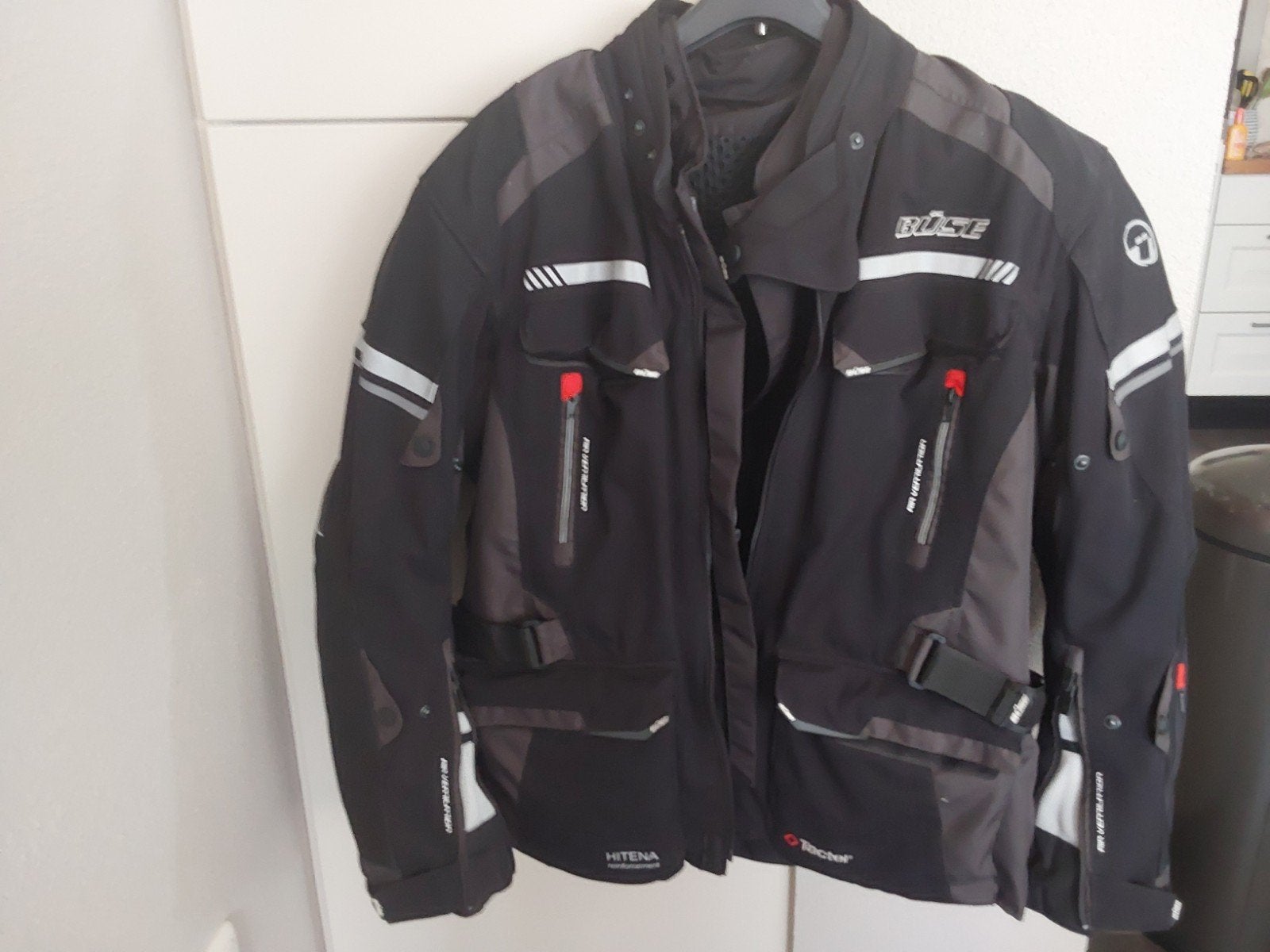 Motorjas Buse buikmaat 29, reguliere maat 58, Motoren, Kleding | Motorkleding, Ophalen, Tweedehands, Jas | textiel