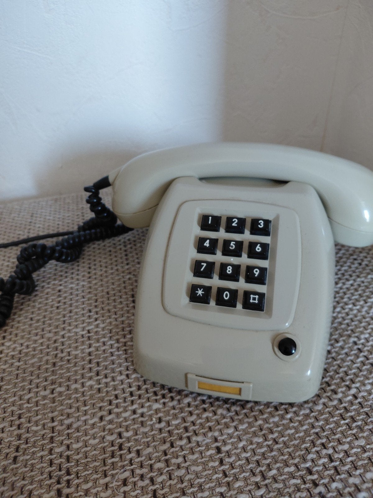 Vintage KPN PTT Ericsson T65-TDK Telefoon met druktoetsen, Telecommunicatie, Ophalen of Verzenden, Gebruikt