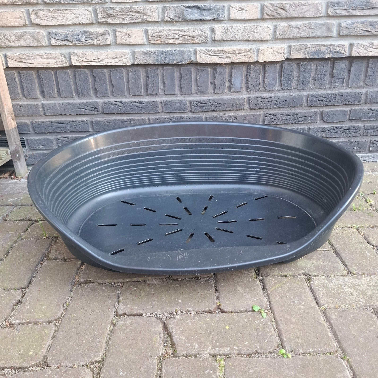 zwarte hondenmand, Ophalen, Gebruikt, Overige