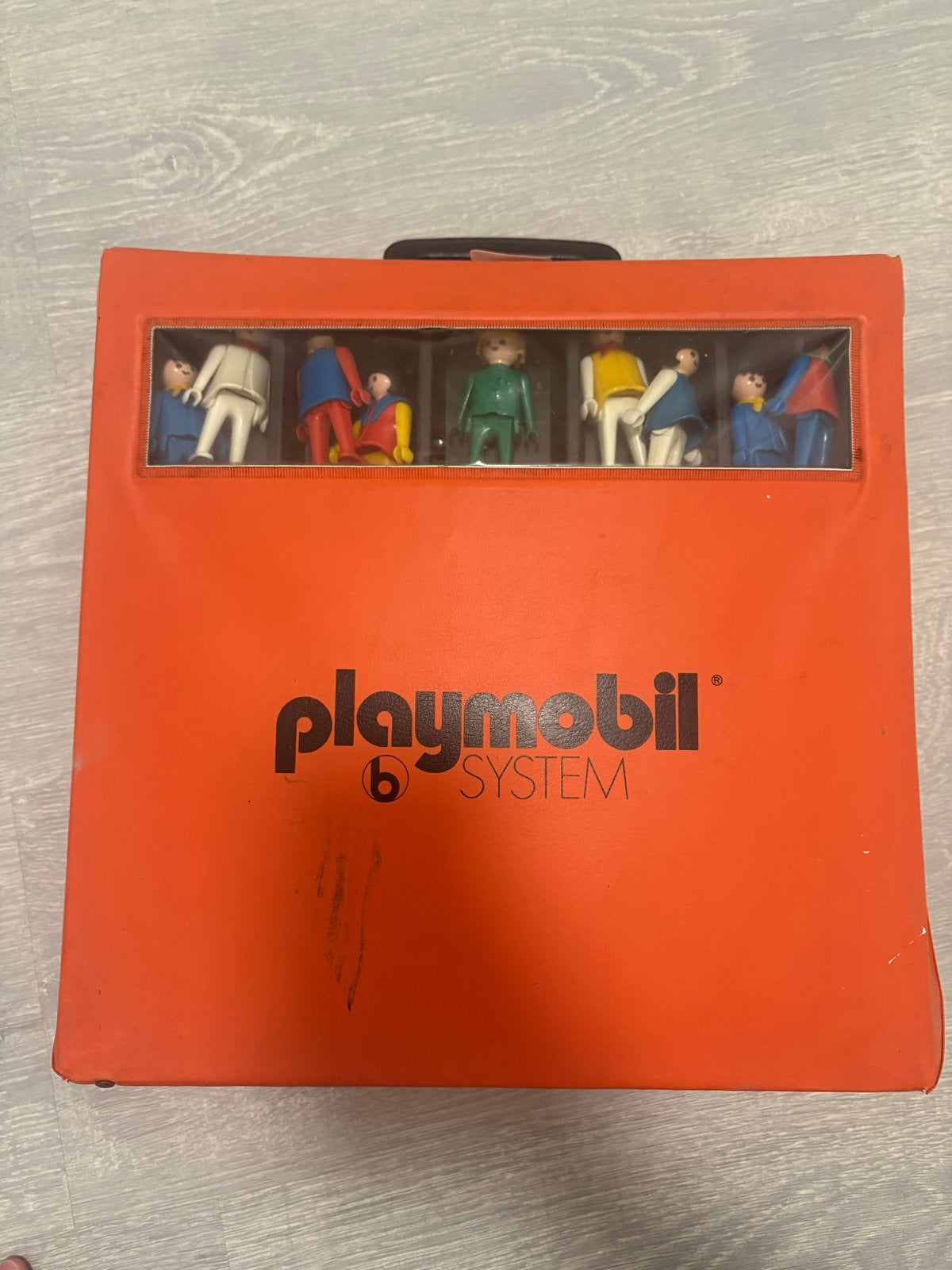 Vintage Playmobil System Koffer met Figuren en Accessoires, Kinderen en Baby's, Ophalen, Gebruikt, Complete set, Overige typen