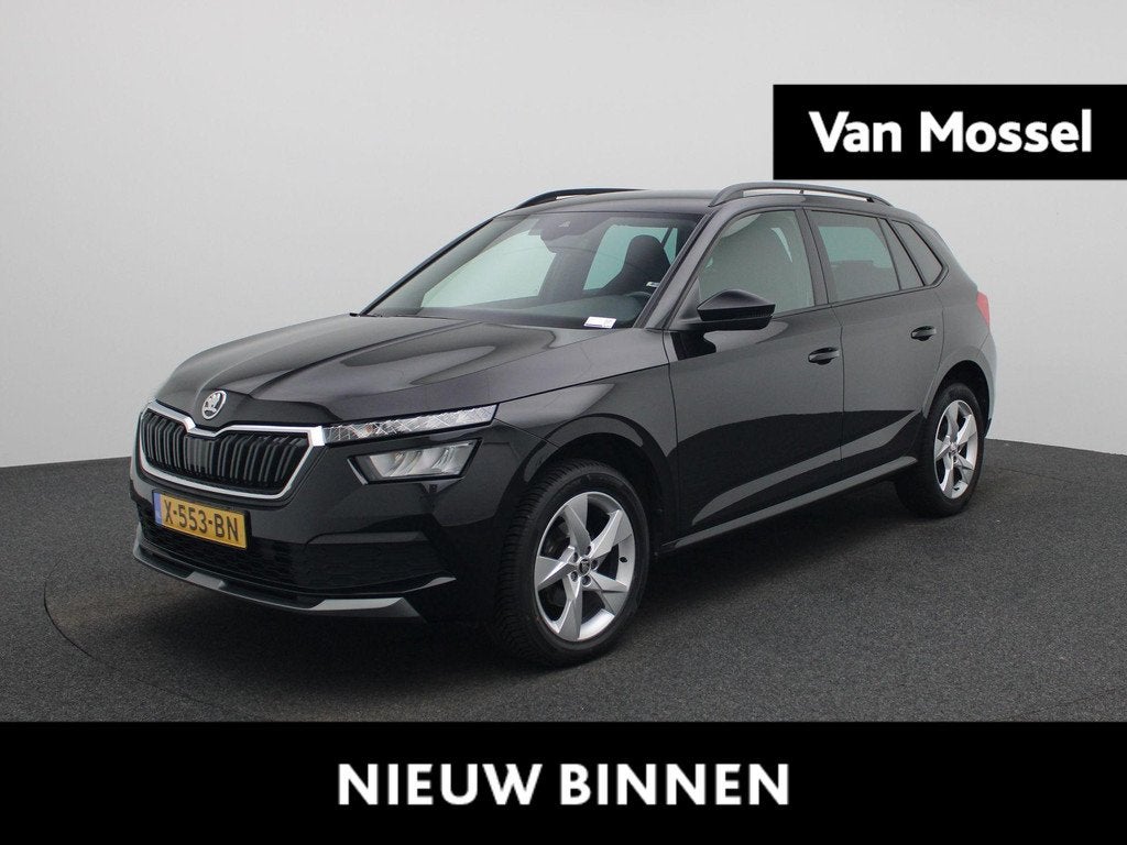 Skoda Kamiq 1.0 TSI Sport Business | Automaat | Elek. Trekha, Auto's, Skoda, 12 maanden, Automatische klimaatregeling, Gebruikt