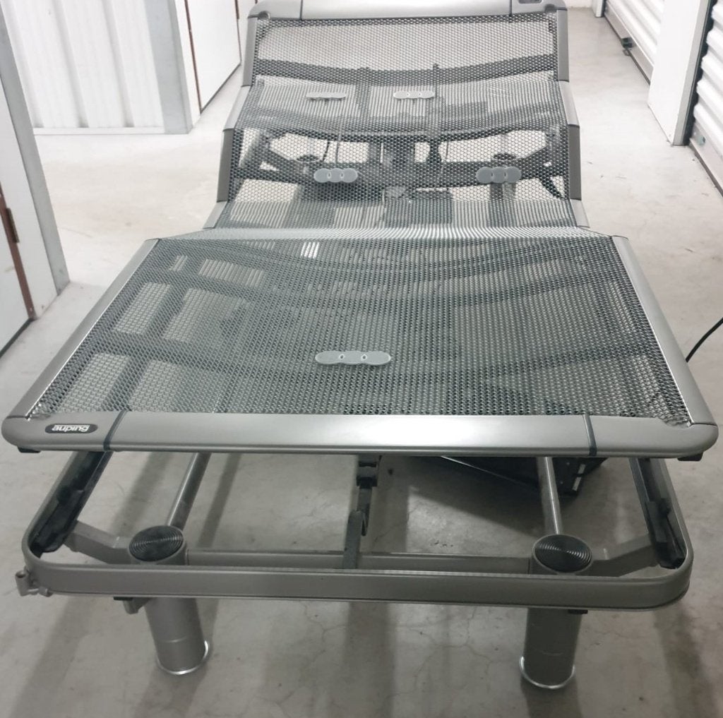 Auping Royal M4 bed 90x200 cm, Huis en Inrichting, Slaapkamer | Bedden, Verstelbaar, 90 cm, Eenpersoons, Ophalen of Verzenden