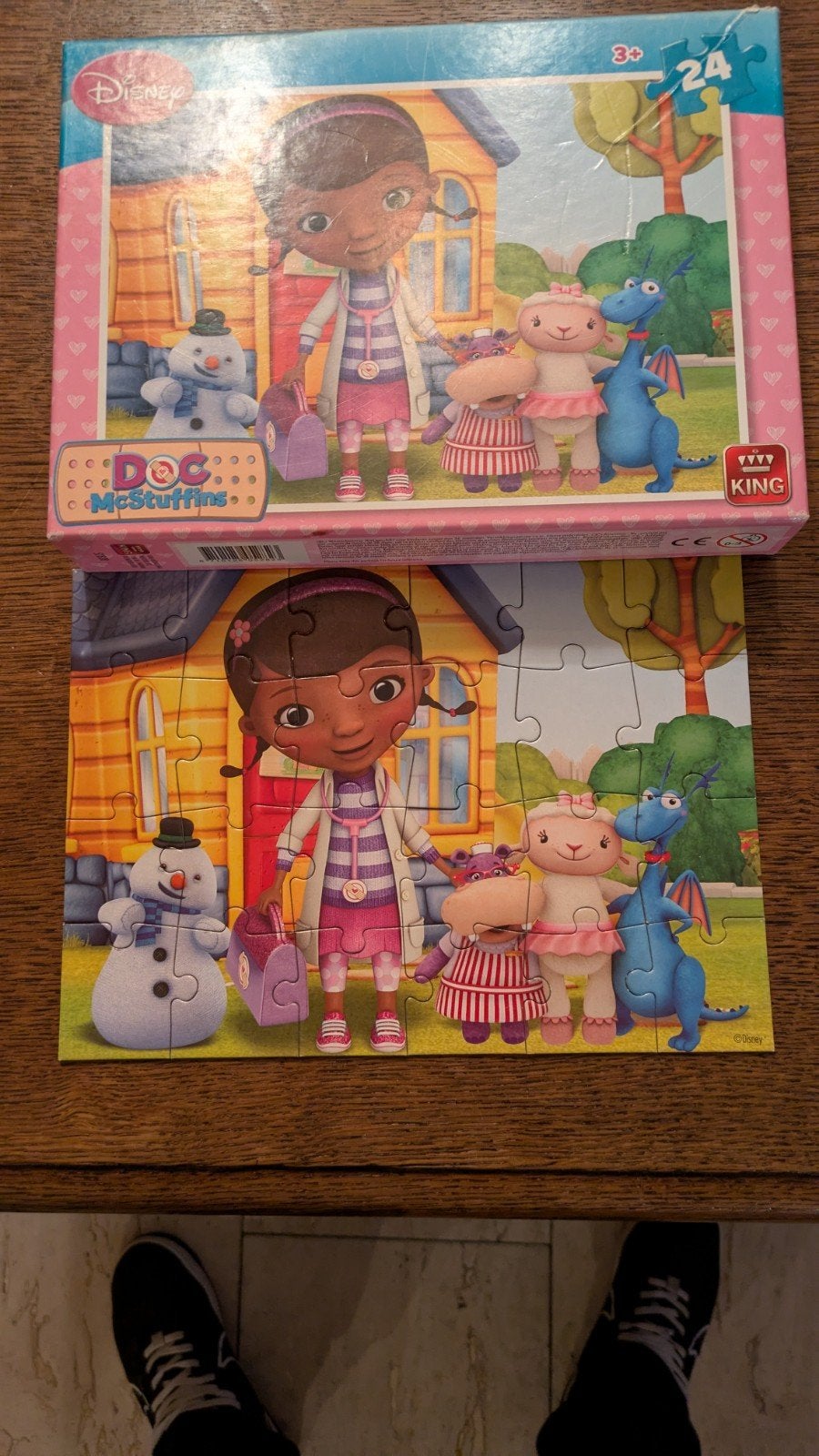 Disney Doc McStuffins puzzel 24 stukjes, Kinderen en Baby's, Ophalen, 10 tot 50 stukjes, Gebruikt, 2 tot 4 jaar