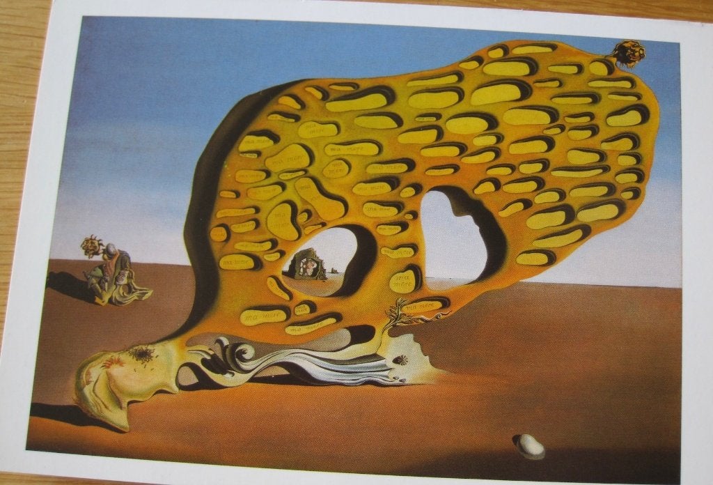 Salvador Dali - het enigma van verlangen - mijn moeder -1929, Ophalen of Verzenden, 1980 tot heden, Ongelopen, Overige thema's