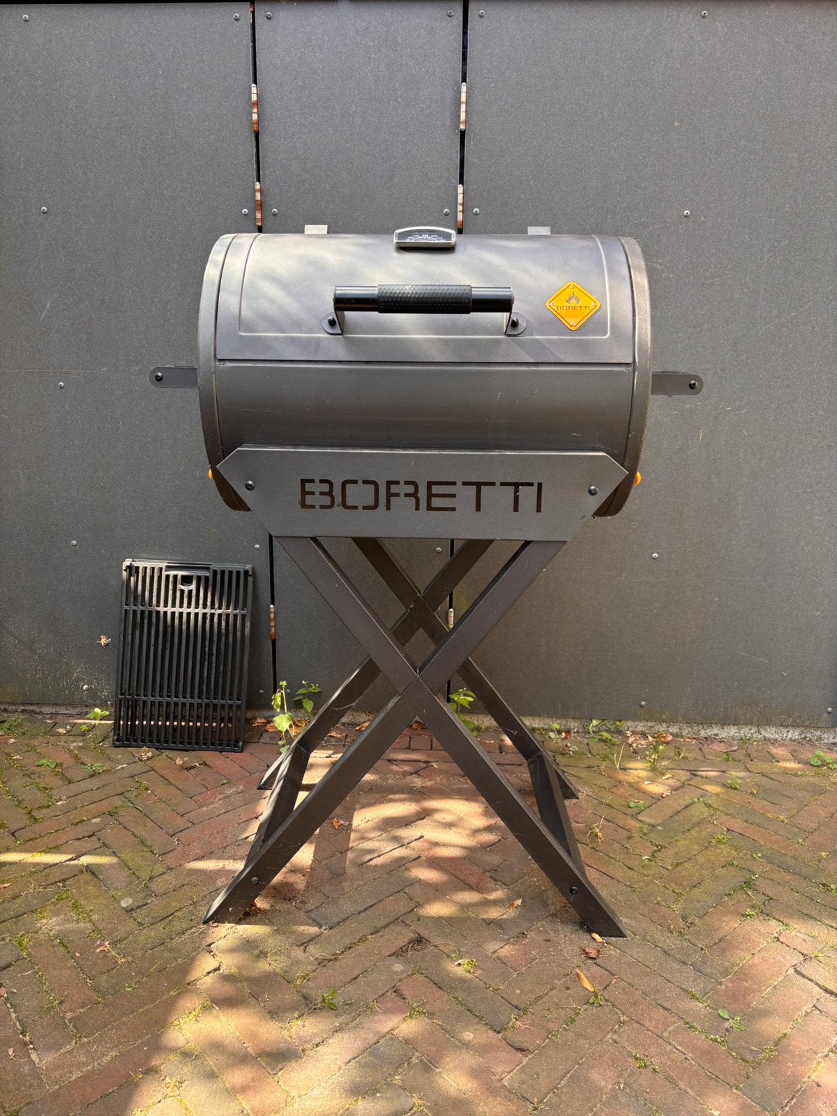 Bbq Boretti Fratello 2.0 met hoes, Ophalen, Gebruikt