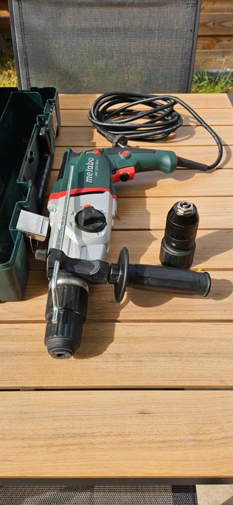 Metabo UHE 2250 multi  combi boorhamer, Ophalen, 600 watt of meer, Boor- en/of Breekhamer, Variabele snelheid
