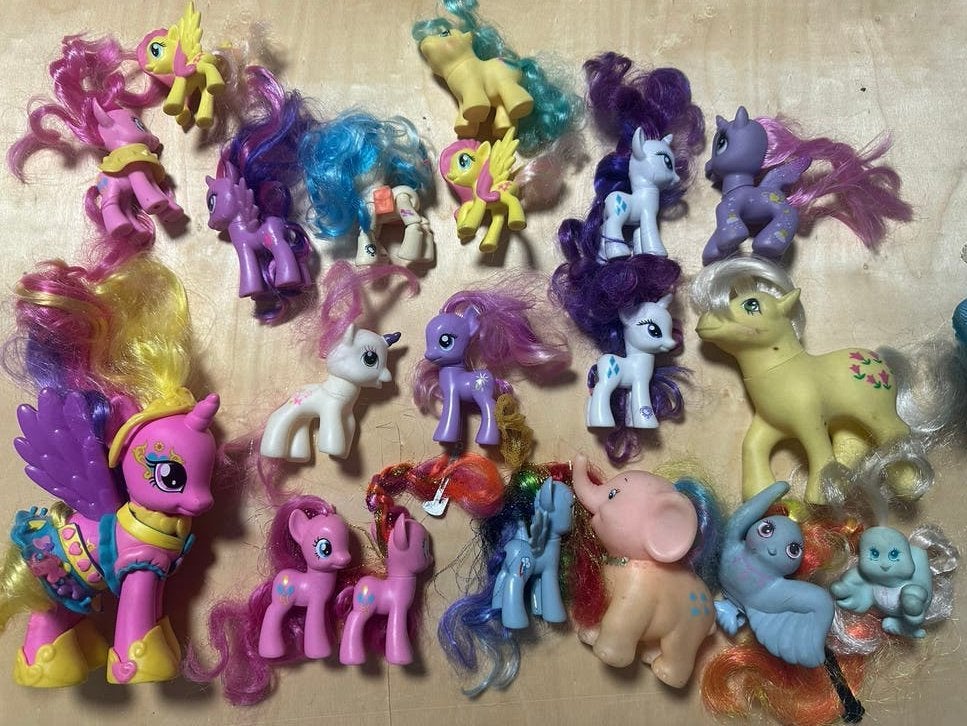 Vintage My Little Pony figuren - fairy tails, Kinderen en Baby's, Speelgoed | My Little Pony, Verzenden, Gebruikt