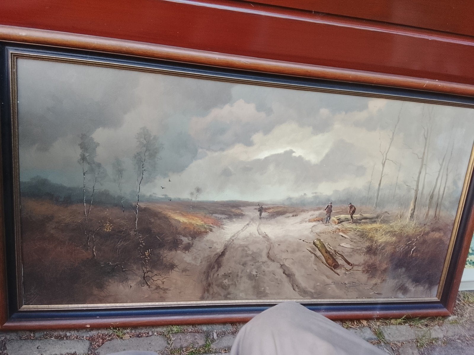 Jos van dijk 1913-2000, Antiek en Kunst, Kunst | Schilderijen | Klassiek, Ophalen of Verzenden