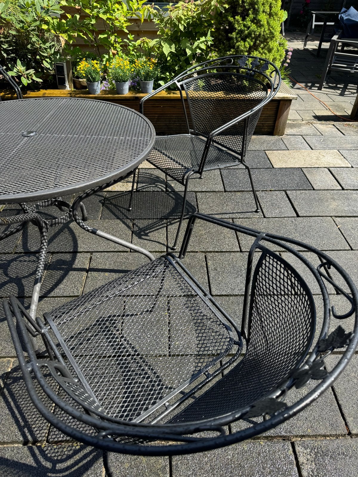 Royal Garden stijlvolle tuinset, Ophalen, Gebruikt, Eettafel, Tuinset