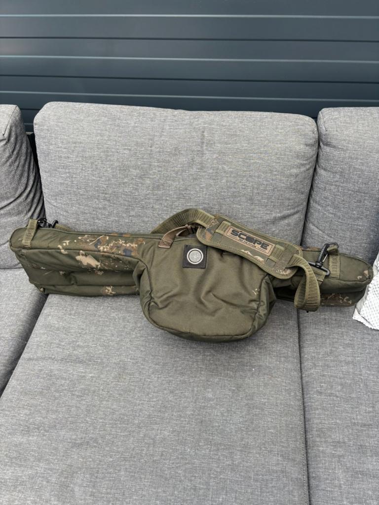 Nash scope 6ft 2rod foudraal black ops scope, Watersport en Boten, Ophalen of Verzenden, Zo goed als nieuw, Overige typen