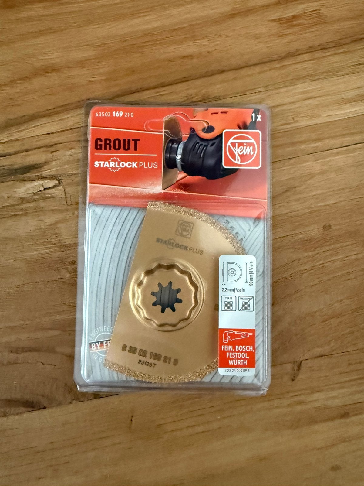 FEIN Starlock Plus carbide grout zaagblad 90 mm – Nieuw, Verzenden, Nieuw