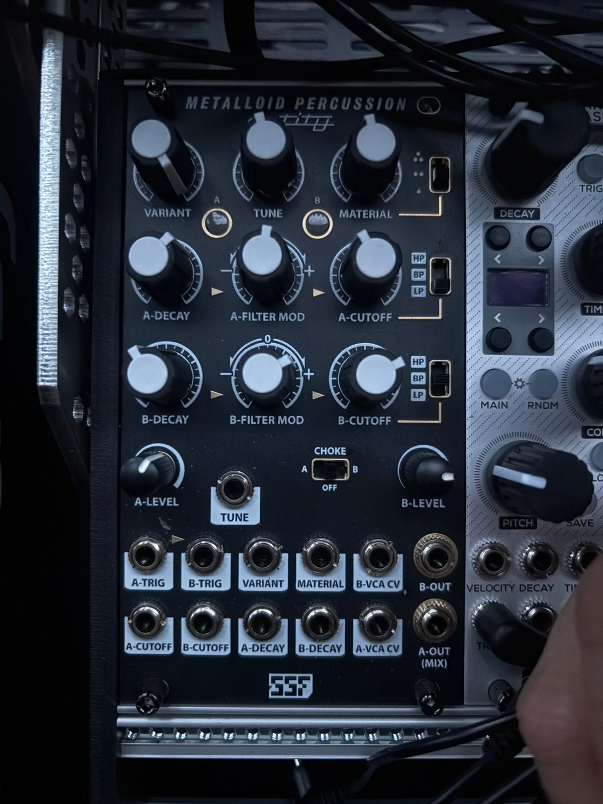 Steady State Fate Metalloid Percussion (eurorack module), Ophalen of Verzenden, Zo goed als nieuw