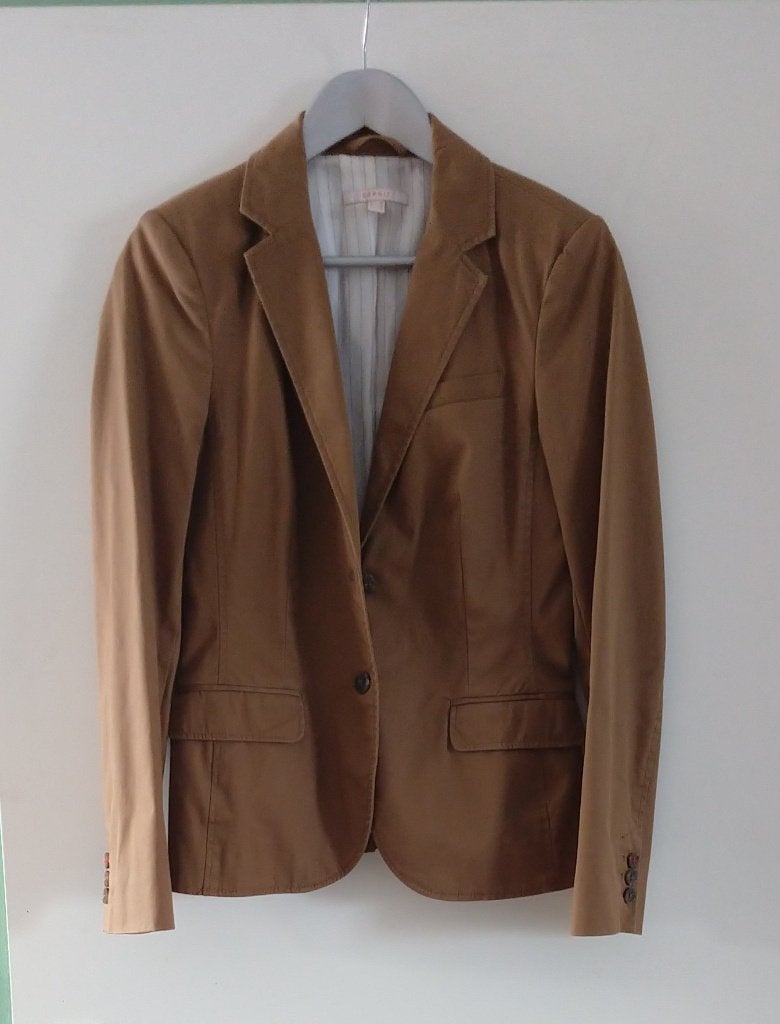 jas blazer bruin merk Esprit maat 38, volgnr 23, Maat 38/40 (M), Bruin, Ophalen of Verzenden, Zo goed als nieuw