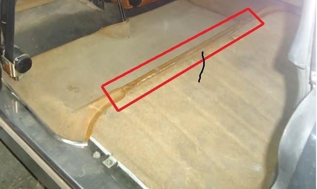 Gezocht: stukje bekleding Citroen DS Pallas, Auto-onderdelen, Interieur en Bekleding, Ophalen, Gebruikt, Citroën
