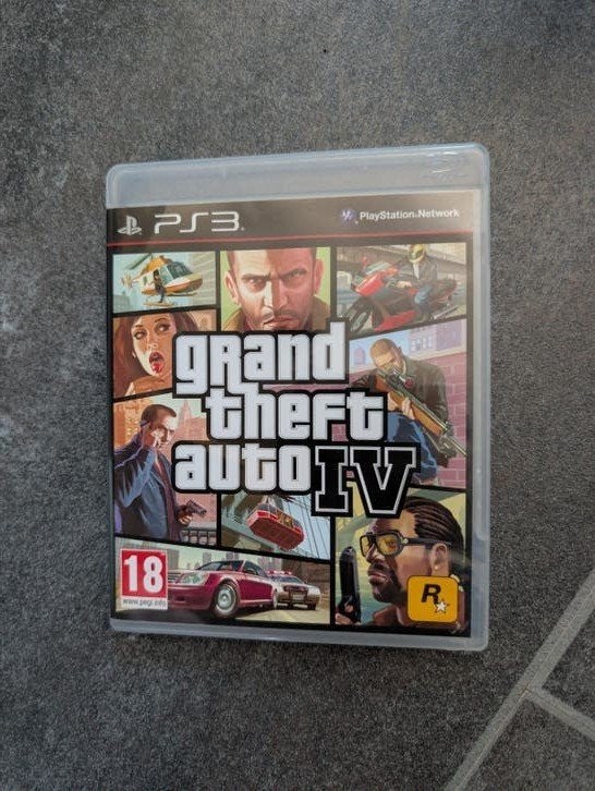 Grand Theft Auto IV (GTA 4) PS3 - Inclusief kaart, Avontuur en Actie, Online, Vanaf 18 jaar, 1 speler