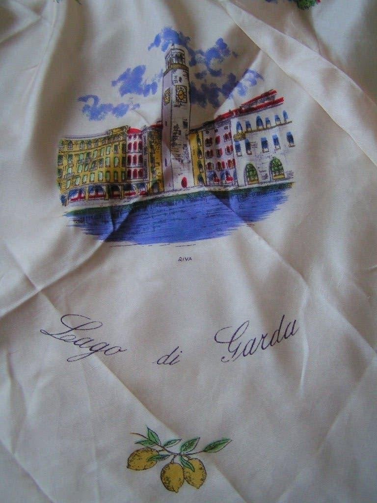 sjaal Lago di garda nr BB 865, Verzenden, Gedragen, Maat 42/44 (L), Sjaal