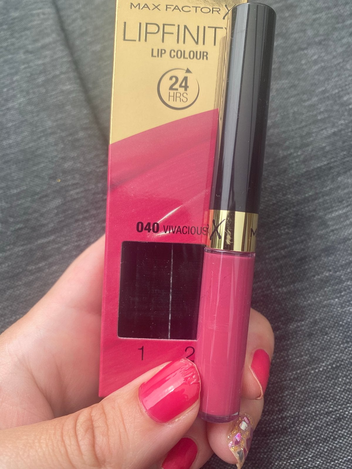Max Factor Lipfinity Lip Colour nr. 040 Vivacious (zonder to, Lippen, Verzenden, Nieuw, Make-up