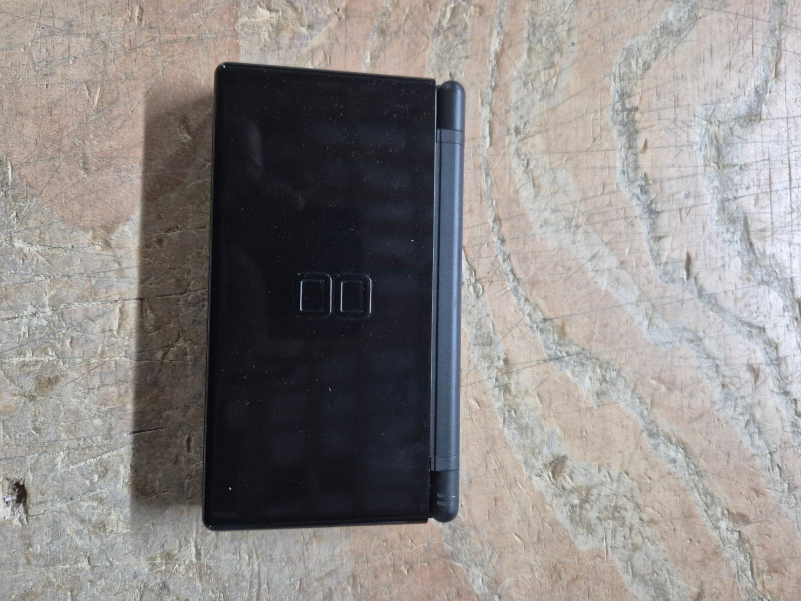 Nintendo DS Lite zwart - defect, Spelcomputers en Games, Ophalen of Verzenden, Gebruikt, DS Lite