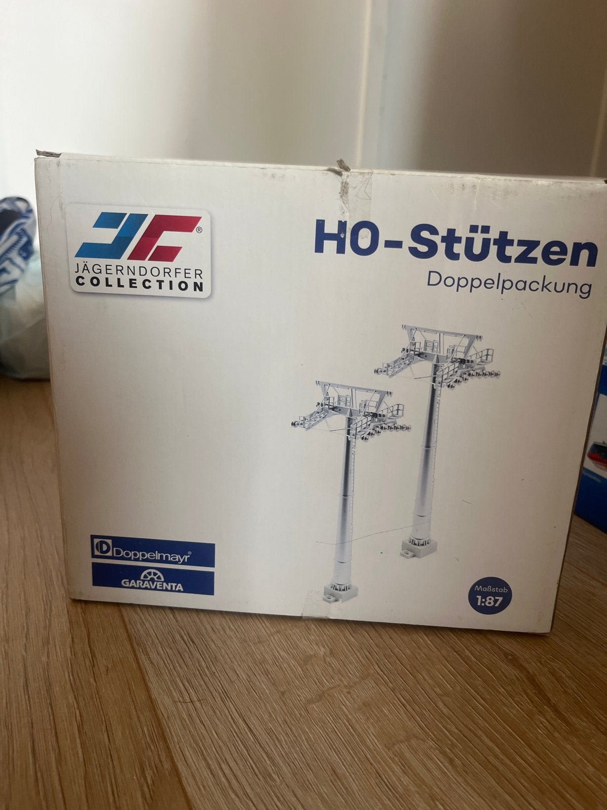 Jägerndorfer H0-Stützen Dubbelverpakking (1:87), Ophalen of Verzenden, Nieuw, Brug, Tunnel of Gebouw, Overige merken