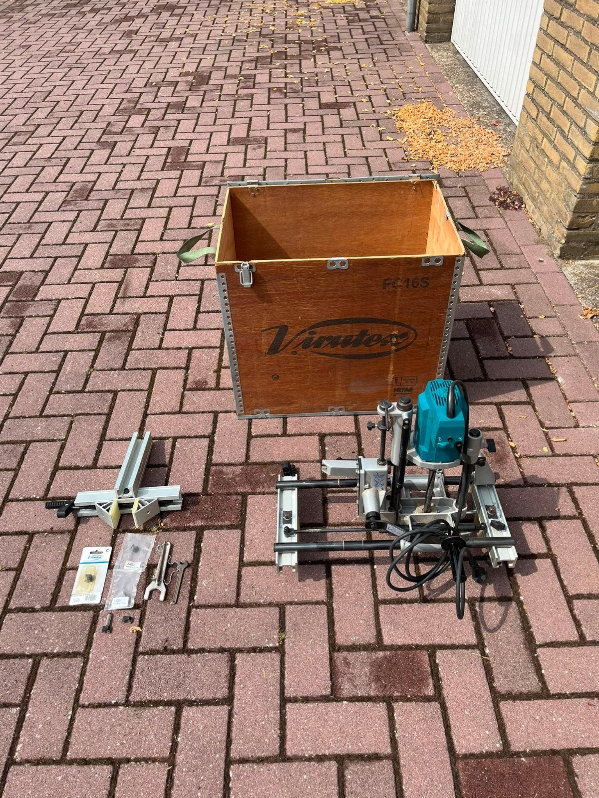 VIRUTEX slotkasten freesmachine - Zo goed als nieuw, Ophalen, Overige soorten, VIRUTEX, Zo goed als nieuw