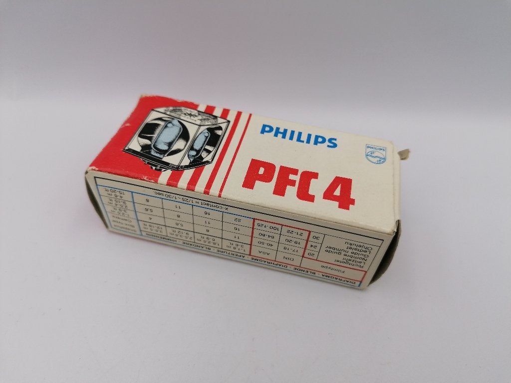 3x vintage flashcubes philips pfc4 for old flash, Verzenden, Overige merken